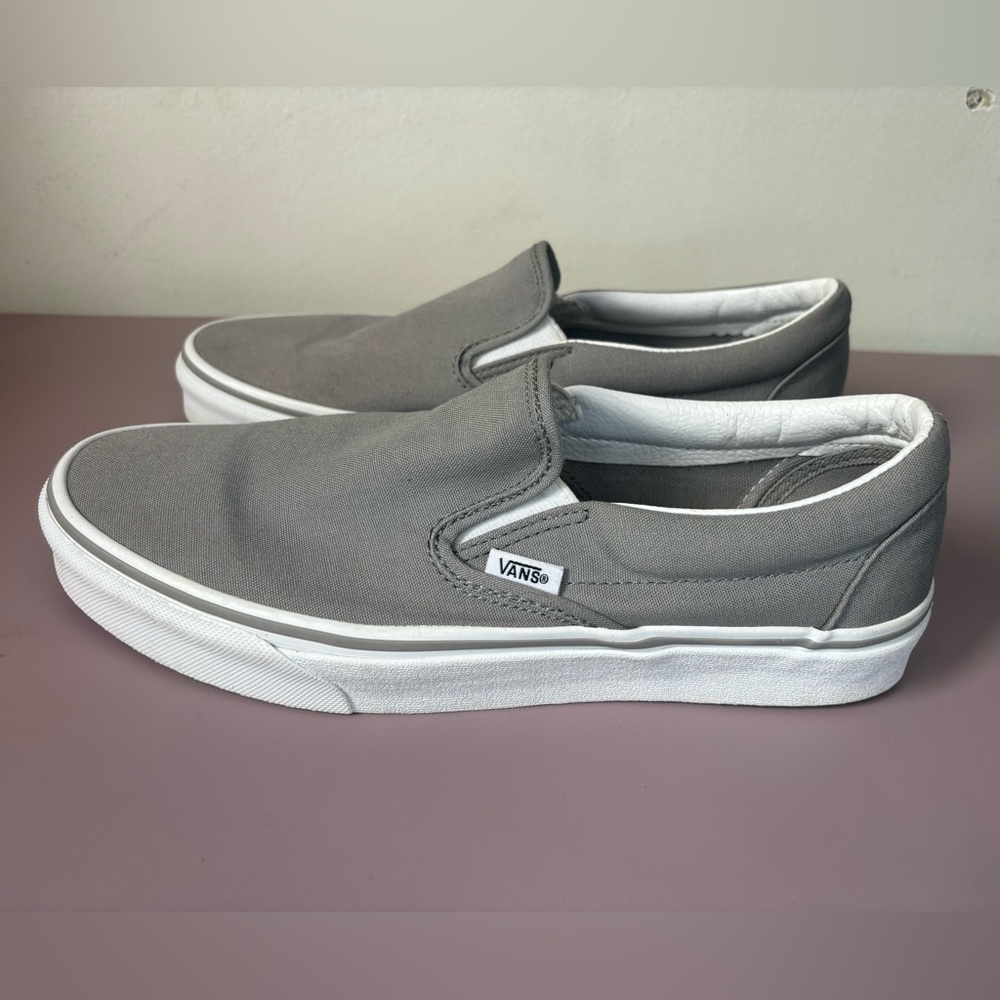 Vans Customs Charcoal Slip-On Wide
